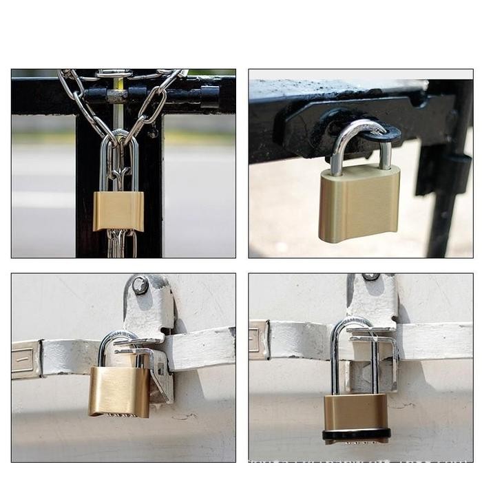 Gembok Angka Besar Gembok Angka Kombinasi 4 Dit Kunci Gembok Nomor /Gembok Angka Besar Angka Pin