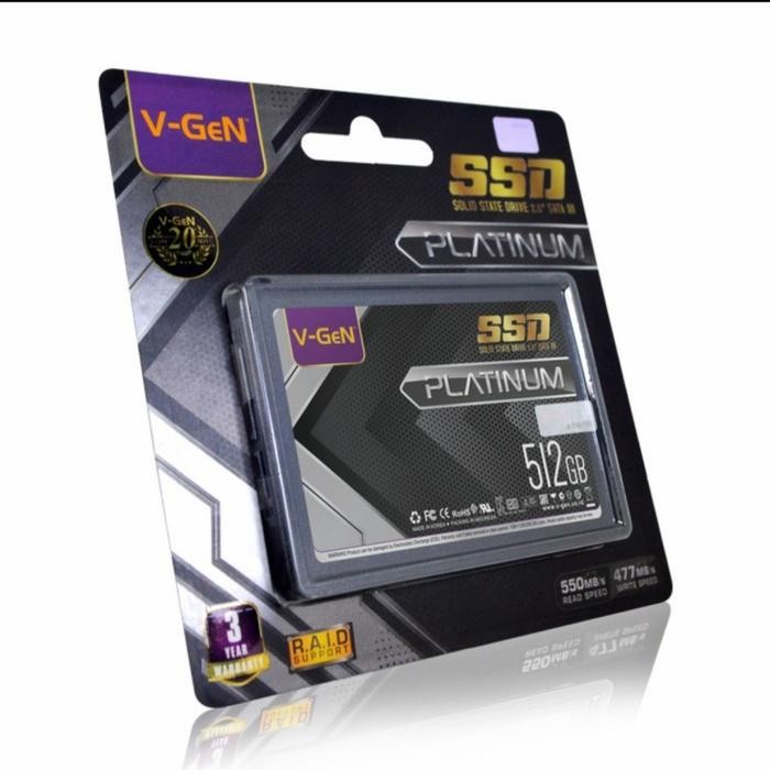 Ssd Vgen Platinum 512Gb / Ssd 512Gb