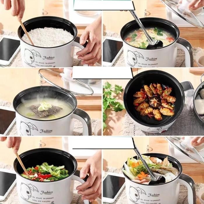 PREMIUM Panci Listrik Kompor Listrik Multifungsi Kompor Listrik Penanak Nasi Masak Tumis Multifungsi