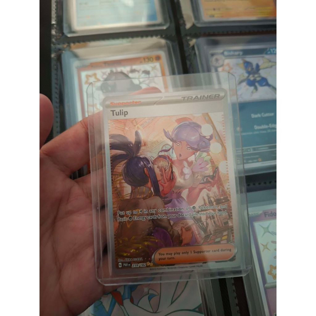 Tulip Super Art Rare/Super Illustration Rare SAR SIR Paradox Rift English 259/182  Pokemon TCG Engli
