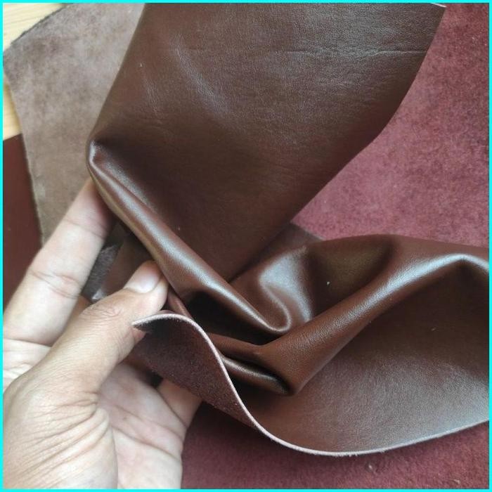 PREMIUM Promo Kulit Sapi Lembaran asli super soft lembut untuk bahan sofa jok