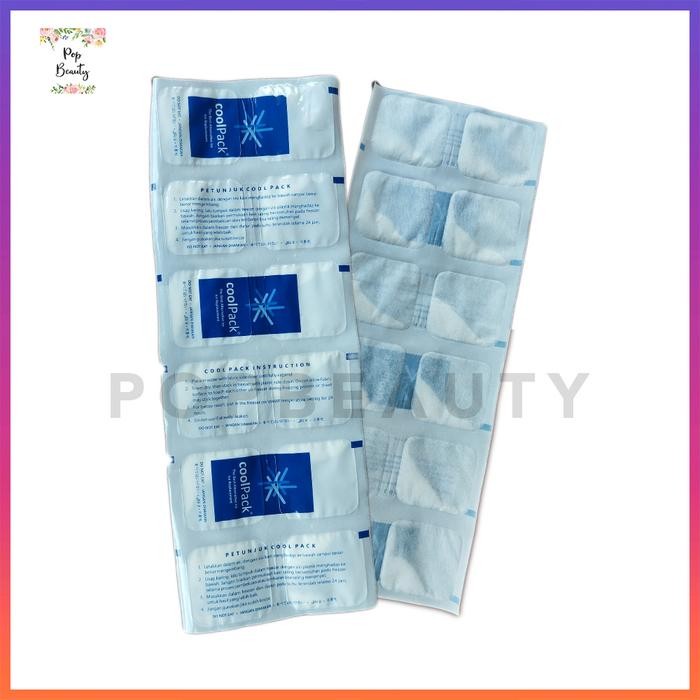 PREMIUM Ice Gel Lembaran Isi 12- Ice Pack COOL PACK Kecil