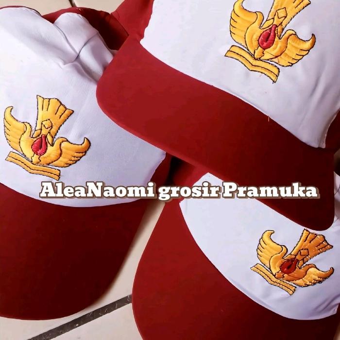 (Expert) Topi SD topi sekolah SD bordir topi SD merah putih Topi SD merah merah topi SD tut wuri