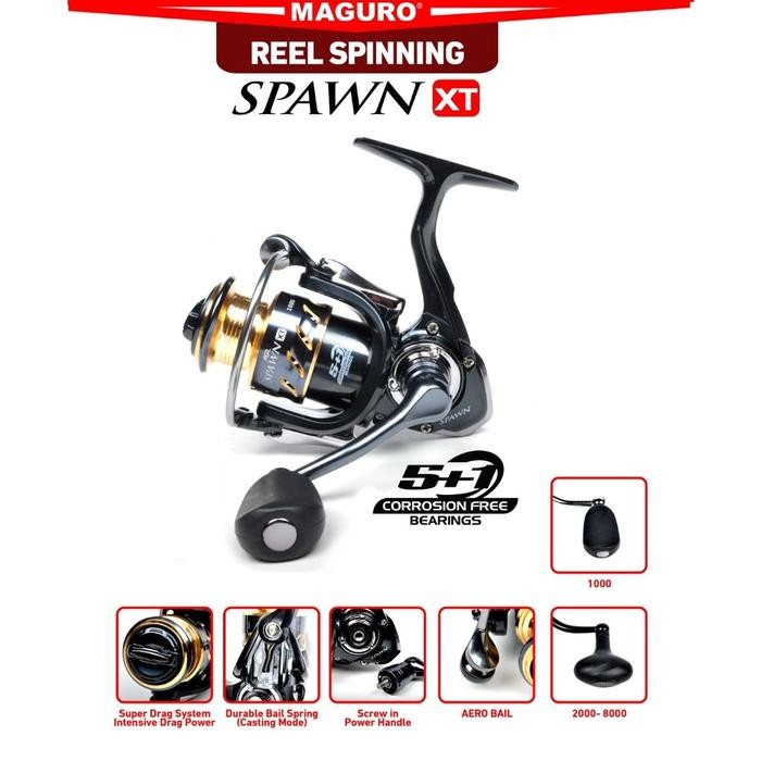 Reel Maguro Spawn Xt 6000 Power Handle