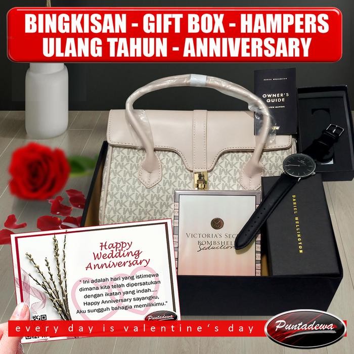 TERBARU Kado ultah cewek-hampers anniversary istri pacar sahabat teman wanita