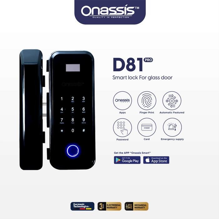 Terbaru Onassis Smart Lock D81 Pro