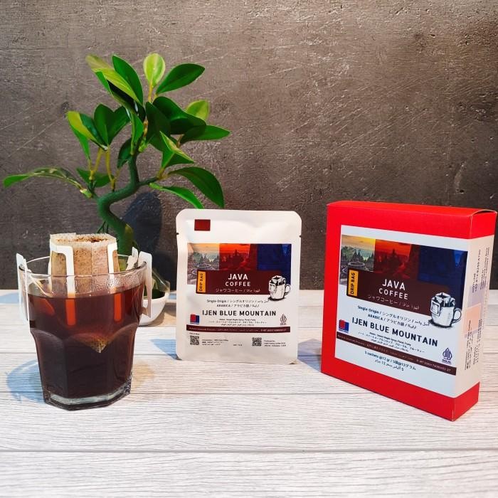 

MARI MILIKI- DRIP BAG COFFEE ARABIKA IJEN BLUE MOUNTAIN 5 PCS