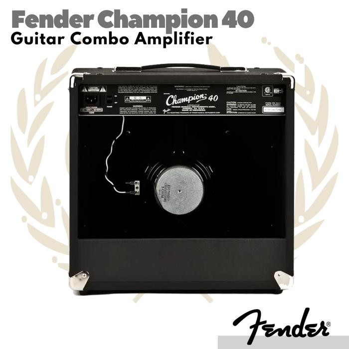 Fender Champion 40 Guitar Combo Amplifier Ampli Spiker Gitar Listrik