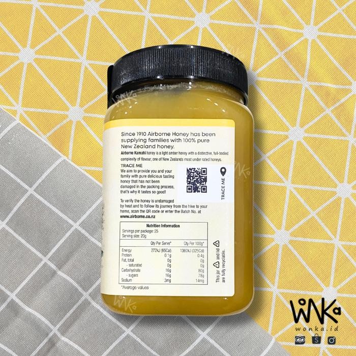 

Airborne - Madu Kamahi 500Gr - New Zealand Natural Honey Since 1910