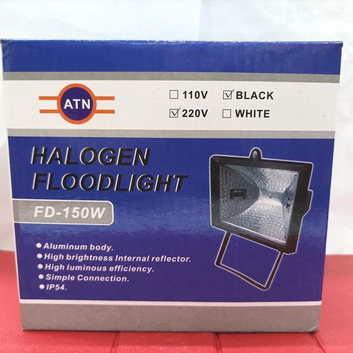 KAP LAMPU SOROT HALOGEN LAMPU SOROT HALOGEN 150W 150 W 500W 500 W 220V