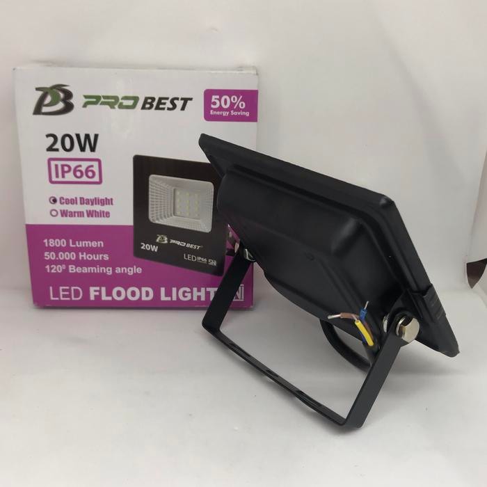 LAMPU LED SOROT TEMBAK 20 WATT 20WATT FLOODLIGHT OUTDOOR IP66