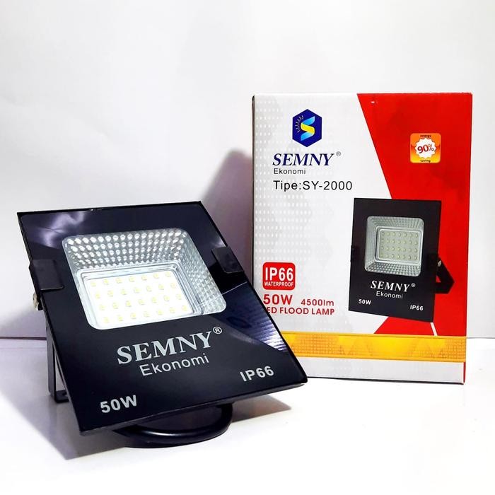 SEMNY LED FLOOD LAMP LAMPU SOROT 50WATT