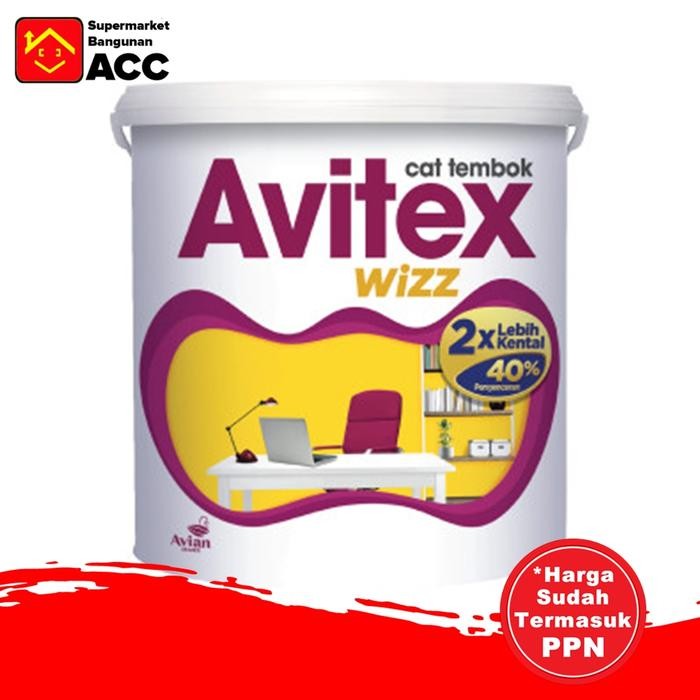 AVITEX WIZZ CAT TEMBOK INTERIOR SUPER WHITE