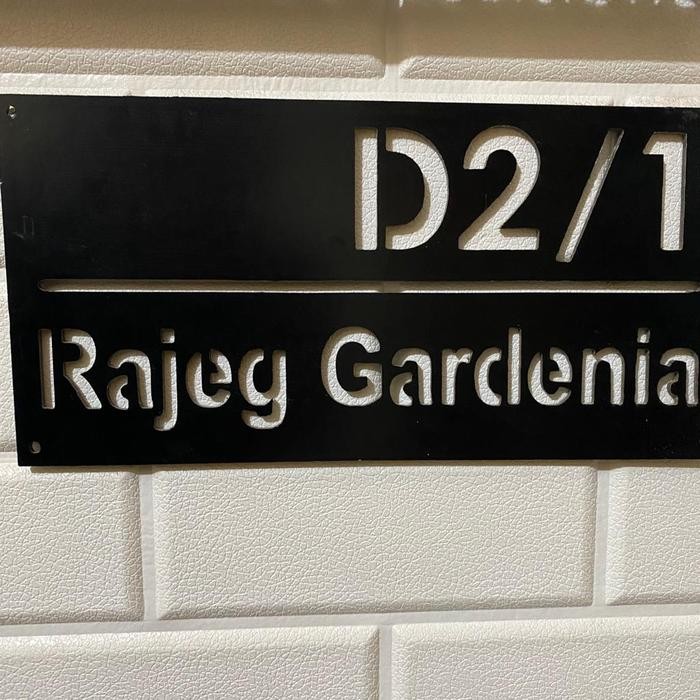 NOMOR RUMAH PLAT NOMOR RUMAH ACP PAPAN NAMA RUMAH MINIMALIS