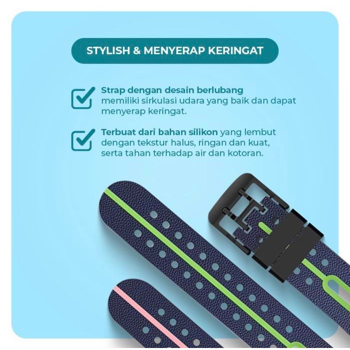 (Expert) STRAP Z1 & Z2 IMOO ORIGINAL / TALI JAM Z2 IMOO PINK & GREEN