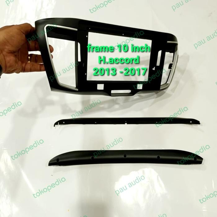 Frame Head Unit Android 10 Inch Honda Accord 2013-2017