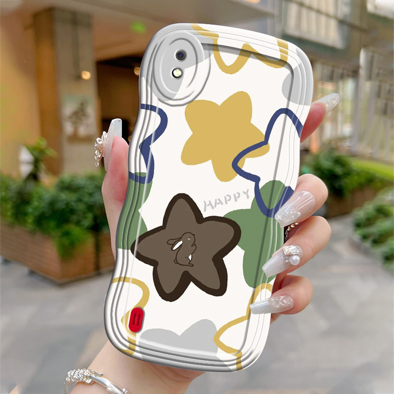 Casing Hp Untuk Samsung Galaxy A10 M10 A10s M01s Case Softcase Telepon HP Bintang Casing Kasing Peli