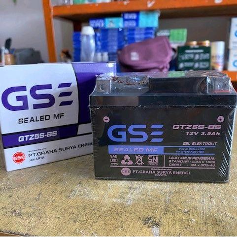Aki Motor Gs Gtz5S Yamaha Jupiter Z, Jupiter Z1, Jupiter Mx135