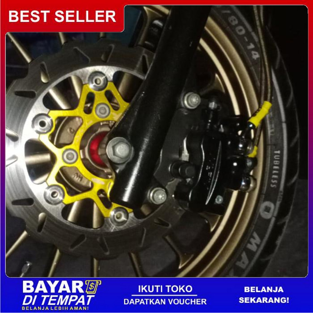 FREE ONGKIR BRACKET KALIPER PCX 3 PISTON BISA COD