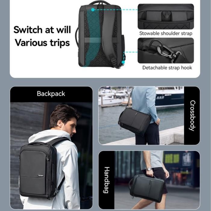 JTTOP" MARK RYDEN MR9533SJ TAS RANSEL BACKPACK LAPTOP PRIA WANITA 17 INCH USB