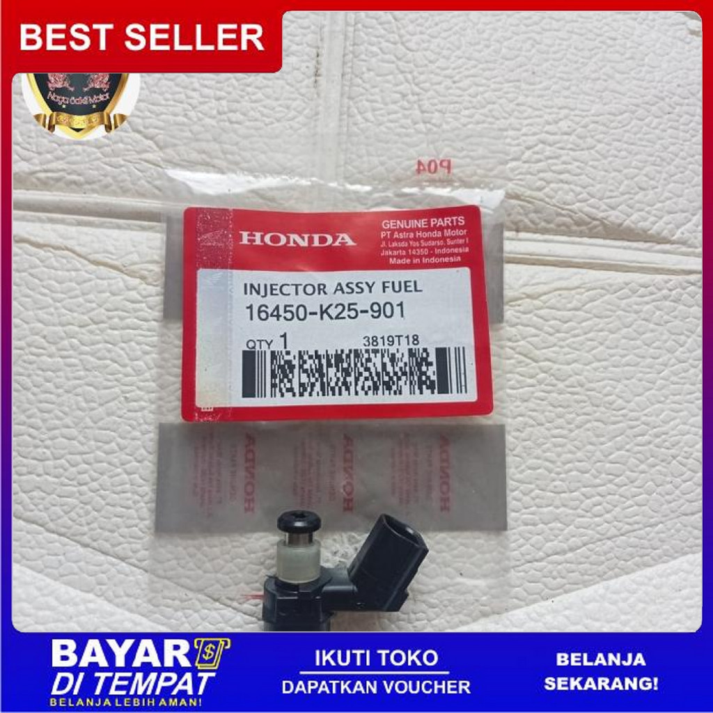 FREE ONGKIR INJEKTOR ASSY BEAT FI BEAT POP SCOOPY FI ESP SPACY FI VARIO 110 FI BISA COD