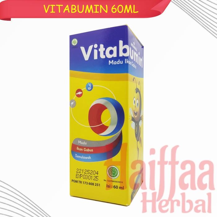 TOP" MADU ANAK VITABUMIN 60ML EKSTRAK ALBUMIN IKAN GABUS KUTUK ORIGINAL