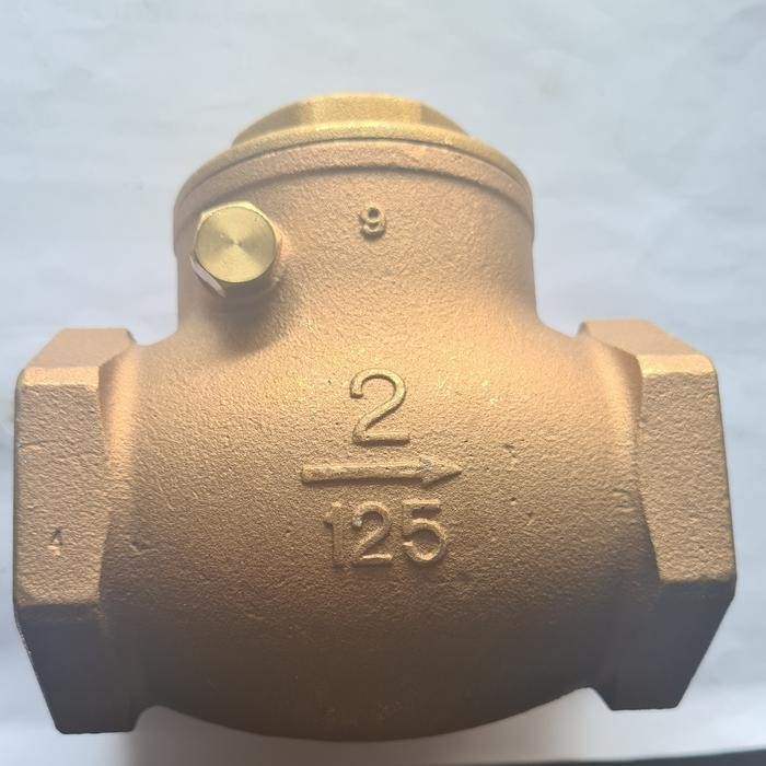 Cuci Gudang Check Valve 2"Inch Kitz Original -Check Valve Kuningan Bronze
