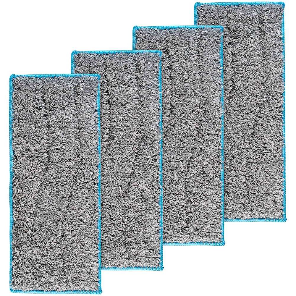 For IRobot M6 Washable and Reusable Wet Mopping Pads for Braava Jet Replacement - Pack of 4