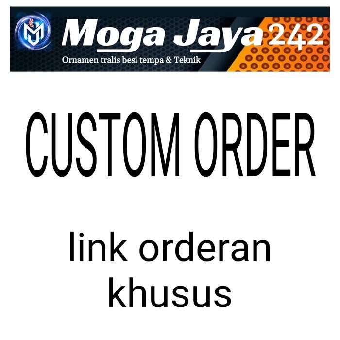 

custom order nota khusus