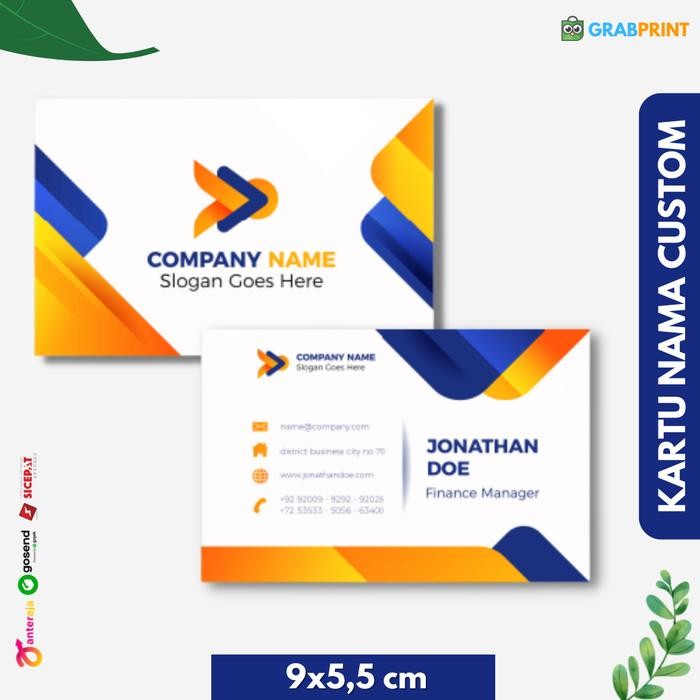 

Kartu Nama Custom Bebas Desain