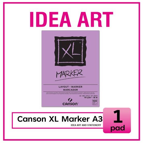 

Sketchbook / Kertas Gambar Lukis Canson XL Marker A3 200297237
