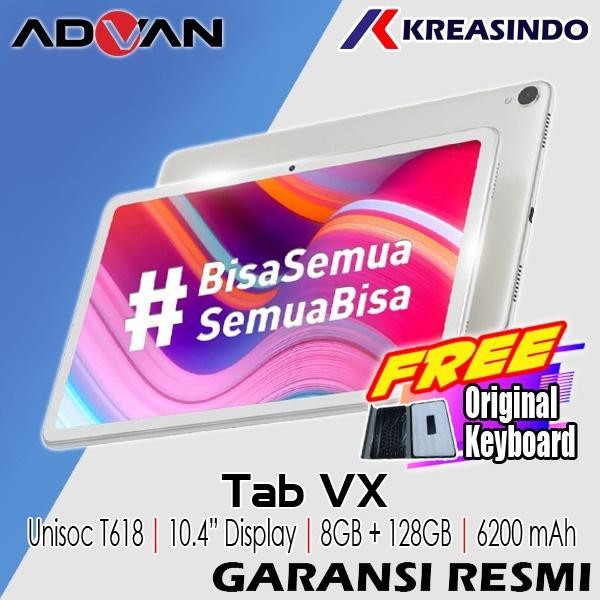 [Expert] Advan Tablet VX 8/128 6/128 Ram 6GB 8GB Internal 128GB 10.4 Inch