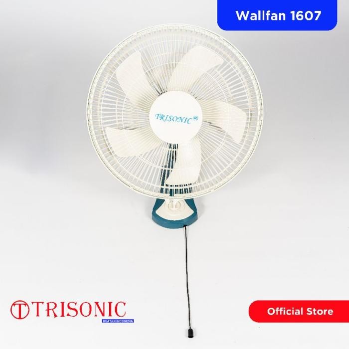[Expert] TRISONIC T-1607 Kipas Angin Dinding 16 Inch