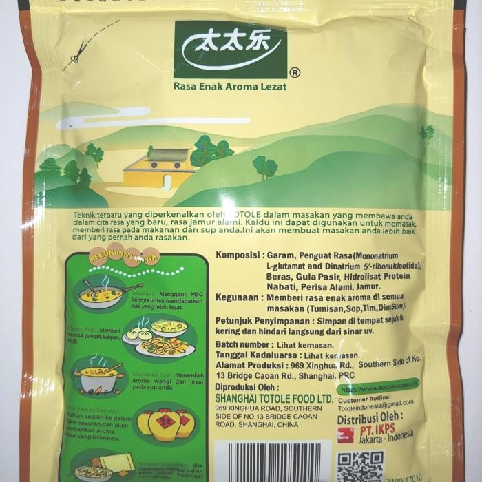 

(Allthebest) Kaldu Rasa Jamur Totole 80 Gr