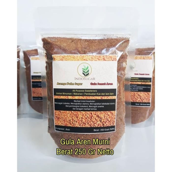 

(Allthebest) Gula Aren Organik - Gula Semut Aren Asli 250 Gram Netto