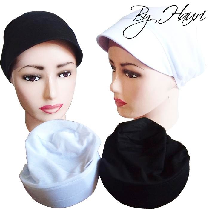 TOPI PET / CIPUT PET TOPI KARET / INNER PET KARET / DALAMAN JILBAB