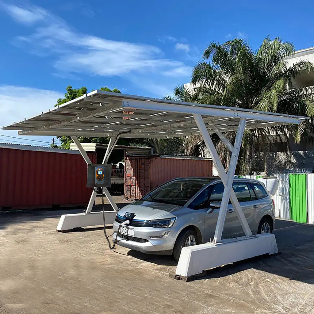 Feyree portable solar ev charger dc solar panels car chargers ev electrical ac app control car charg