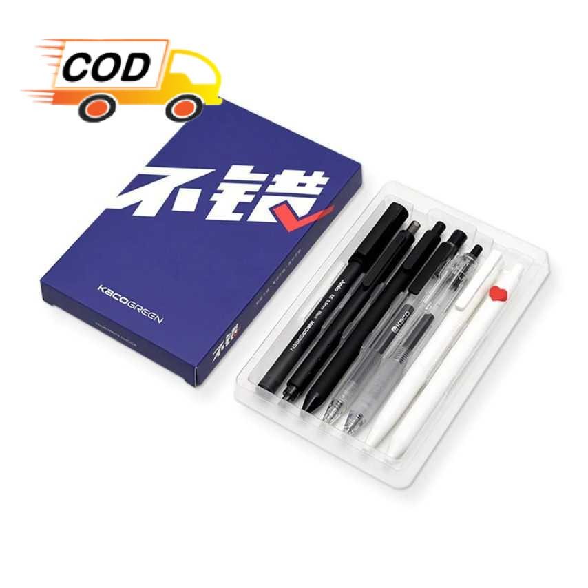 

Set Pulpen Gel 0.5mm Tinta Hitam 7PCS Alat Tulis Pena 1 Pack Murah Berkualitas