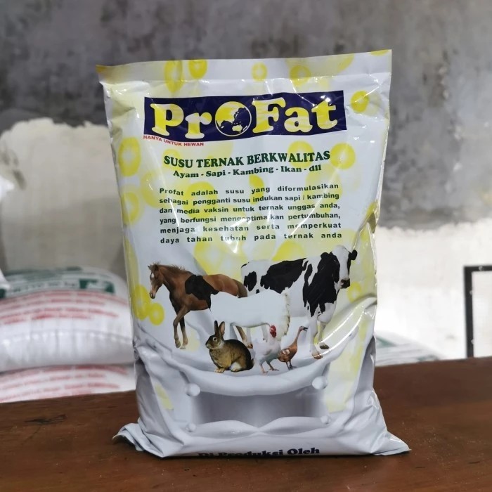 (susu hewan ternak berkualitas) Susu ternak Profat kemasan 1kg Profat Susu Ternak Berkualitas 1kg