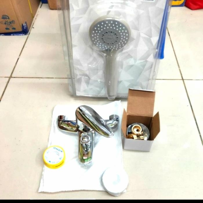 Terbaru Kran Air Shower Mixer Set B 33001+Sw Rb Bro Onda Exclusive