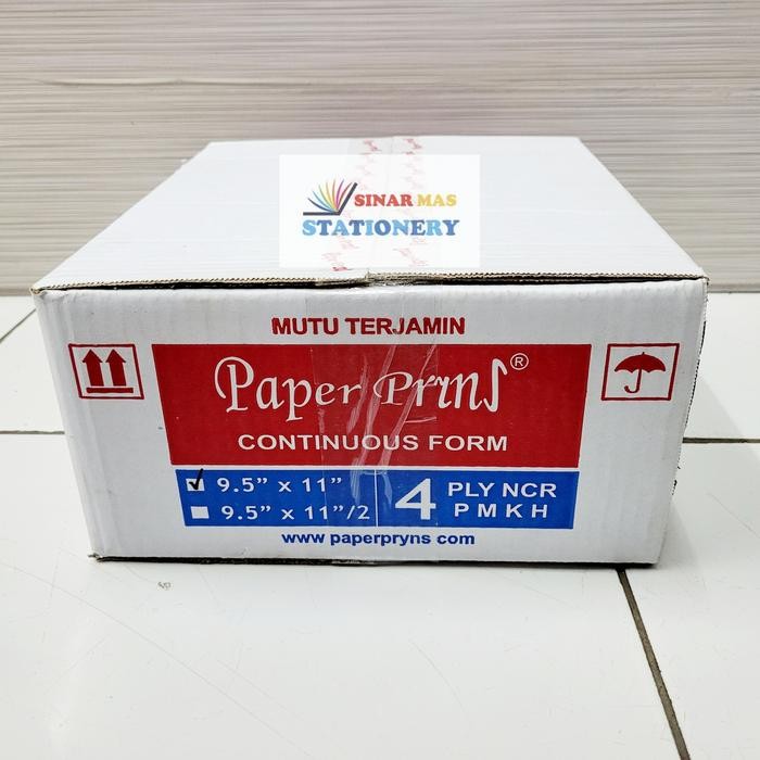 

kertas continous form / Kertas Komputer Paper Prins 9 1/2 11" 4 Play Best Seller