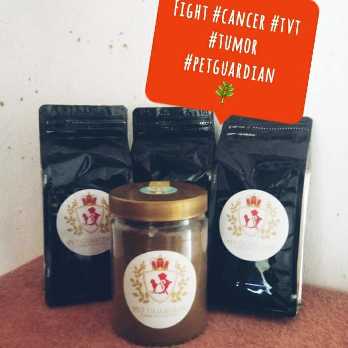 Obat Herbal Kanker Tumor Tvt Anjing Kucing Bubuk