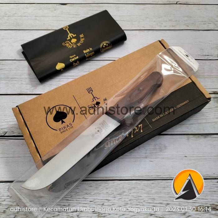 Pisau butcher F. herder cap garpu original solingen germany 0388-21 cm