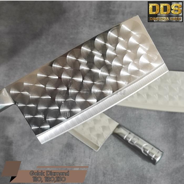 Golok Dapur Diamond Golok Daging Cincang Hiroshi 1110,1120,1130