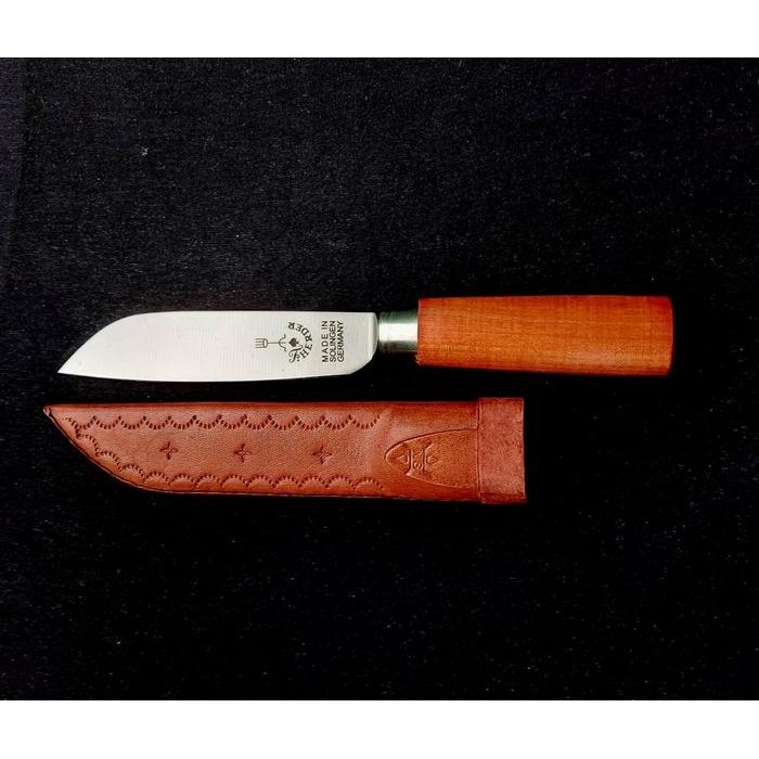 Pisau Solingen Pisau cap Garpu 5"Original dan Sarung Kulit