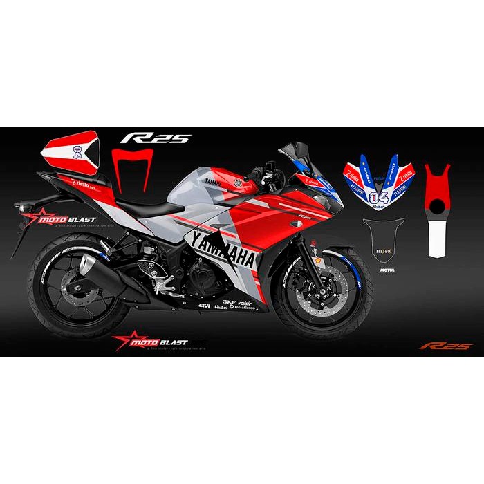 Decal Stiker R25 Livery Desmo Gp18