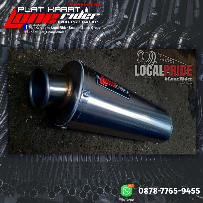 Sliencer oval LoneRider