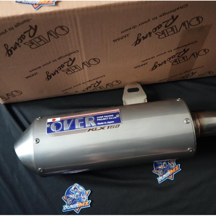 Knalpot OVER JAPAN JEPANG KLX 150 Original