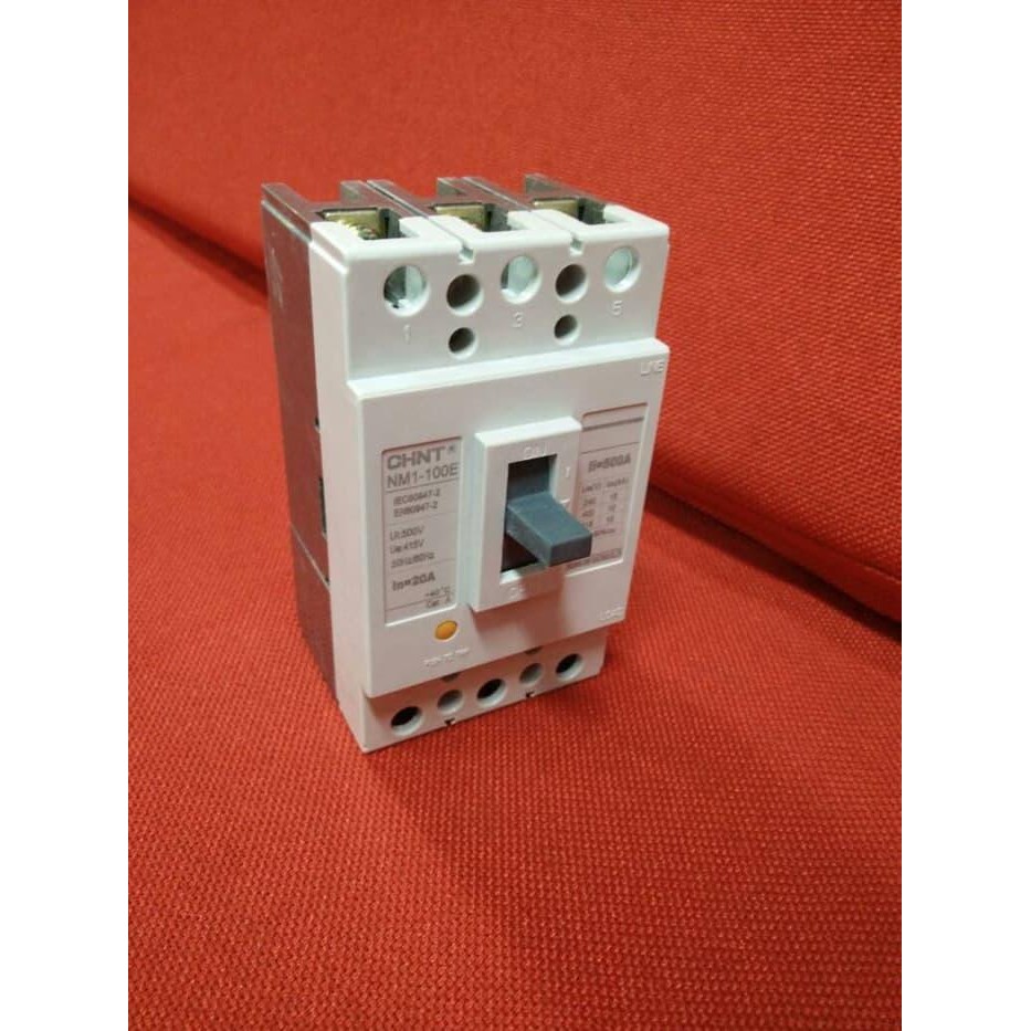 Promo Mccb Chint Nm1-125C 3P 20A 25A 10Ka Nfb Breaker