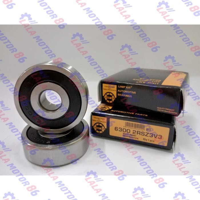 Ball Bearing 6300 2Rs Groove Bb Bearings Unifar Kode 014